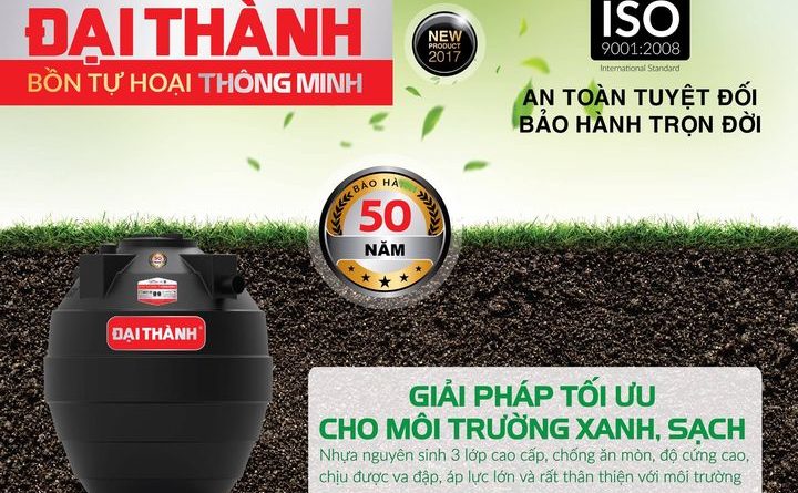 Có nên dùng bể phốt nhựa tự hoại cho gia đình không?