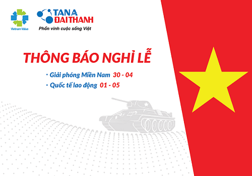 Thông báo lịch nghỉ lễ 30/4/2017 – 1/5/2017