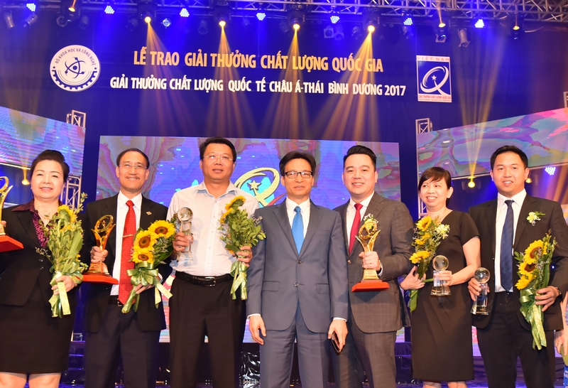 Tập đoàn Tân Á Đại Thành đạt Giải thưởng Chất lượng châu Á – Thái Bình Dương