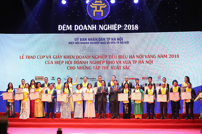 ​Tập đoàn Tân Á Đại Thành được vinh danh trong “Đêm Doanh nghiệp 2018”
