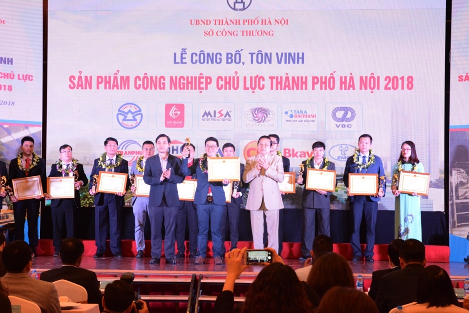 05 sản phẩm của Tân Á Đại Thành được chứng nhận sản phẩm công nghiệp chủ lực Thành phố Hà Nội