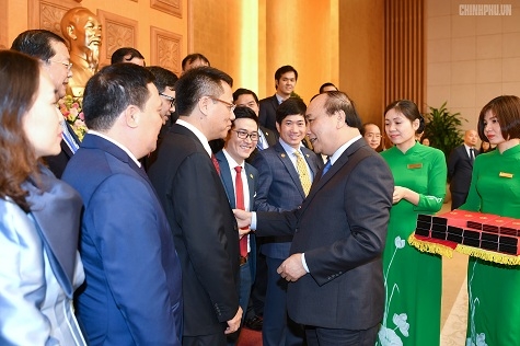 Lãnh đạo Tập đoàn Tân Á Đại Thành tiếp kiến Thủ tướng Chính phủ và nhận giải thưởng “Thương hiệu Quốc gia” năm 2018