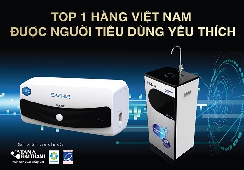 Bình nước nóng Rossi và máy lọc nước R.O Tân Á – Sản phẩm được người tiêu dùng bình chọn Top 1 “Hàng Việt Nam được người tiêu dùng yêu thích năm 2017”.
