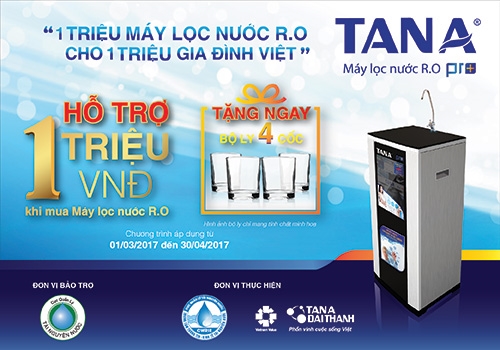 Một triệu máy lọc nước R.O cho một triệu gia đình Việt 2