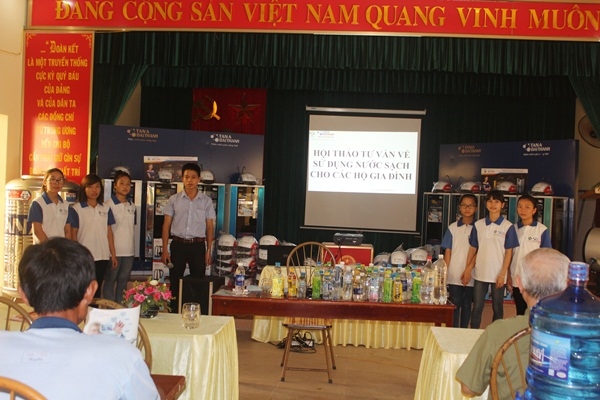 Tưng bừng hội thảo tư vấn sử dụng nước sạch tại tỉnh Hà Nam 2