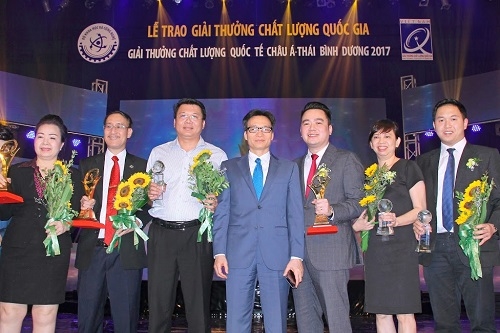 ​Tân Á Đại Thành nhận Giải vàng giải thưởng Chất lượng Quốc gia