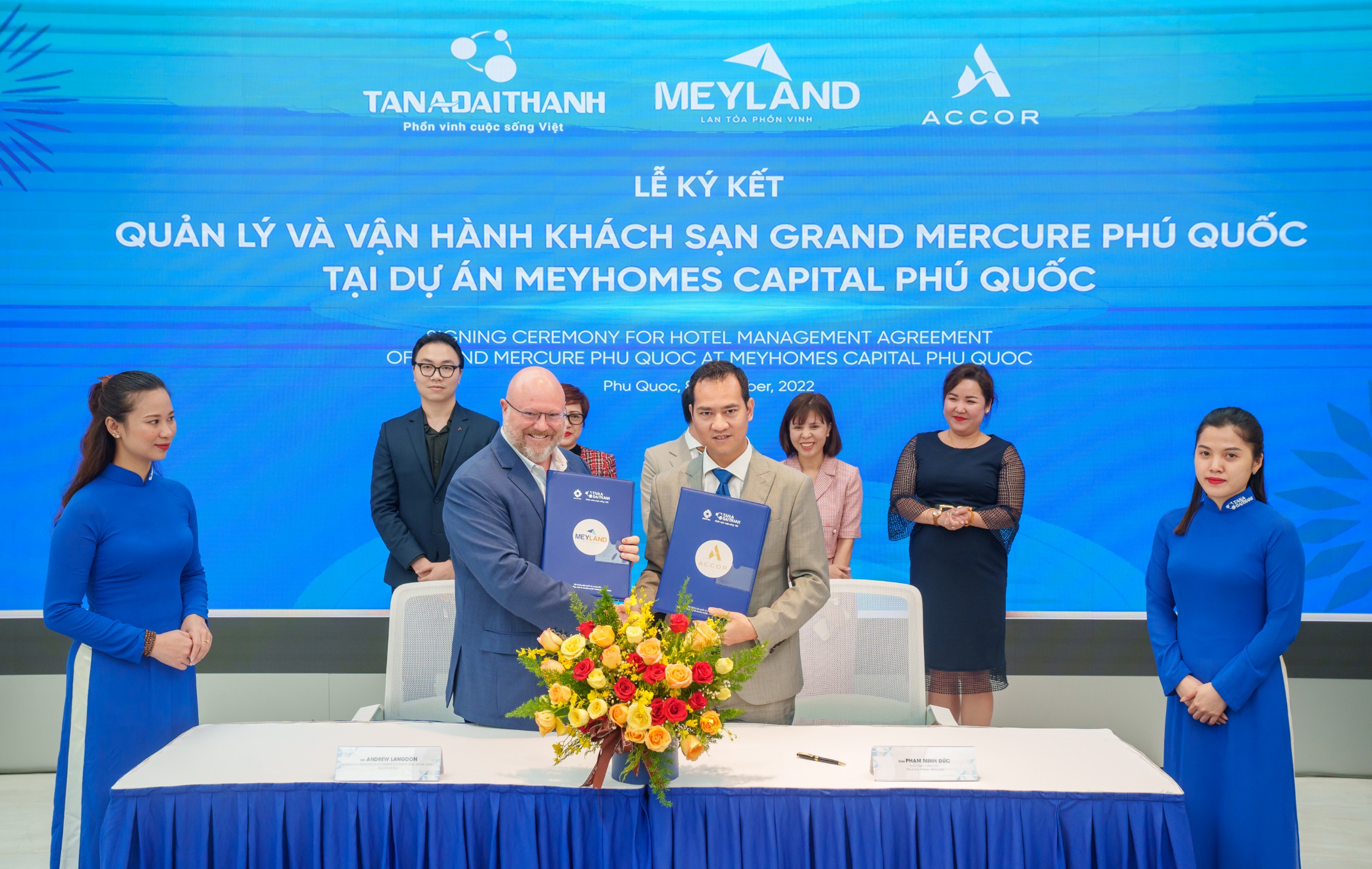 Tân Á Đại Thành hợp tác với Accor vận hành khách sạn tại dự án Meyhomes Capital Phú Quốc
