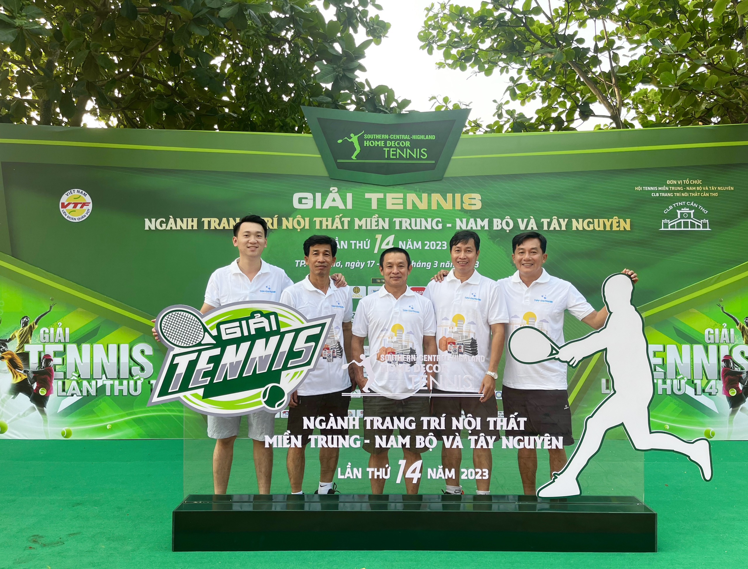 Tân Á Đại Thành đồng hành cùng Giải Tennis ngành Trang trí nội thất miền Trung – Nam Bộ và Tây Nguyên