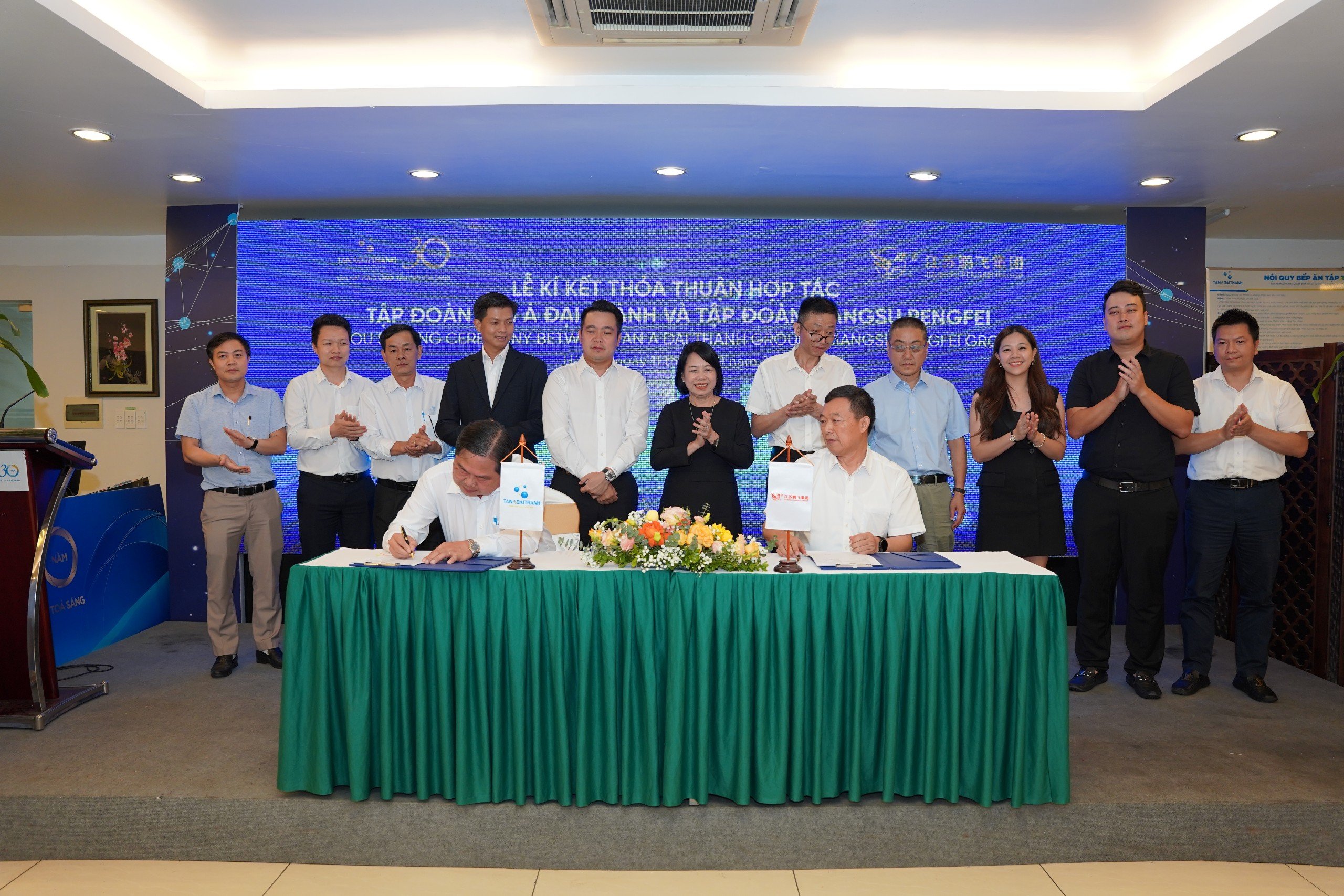 Tập đoàn Tân Á Đại Thành ký thỏa thuận tiếp nhận chuyển giao dây chuyền trạm nghiền xi măng công suất 220 tấn/h