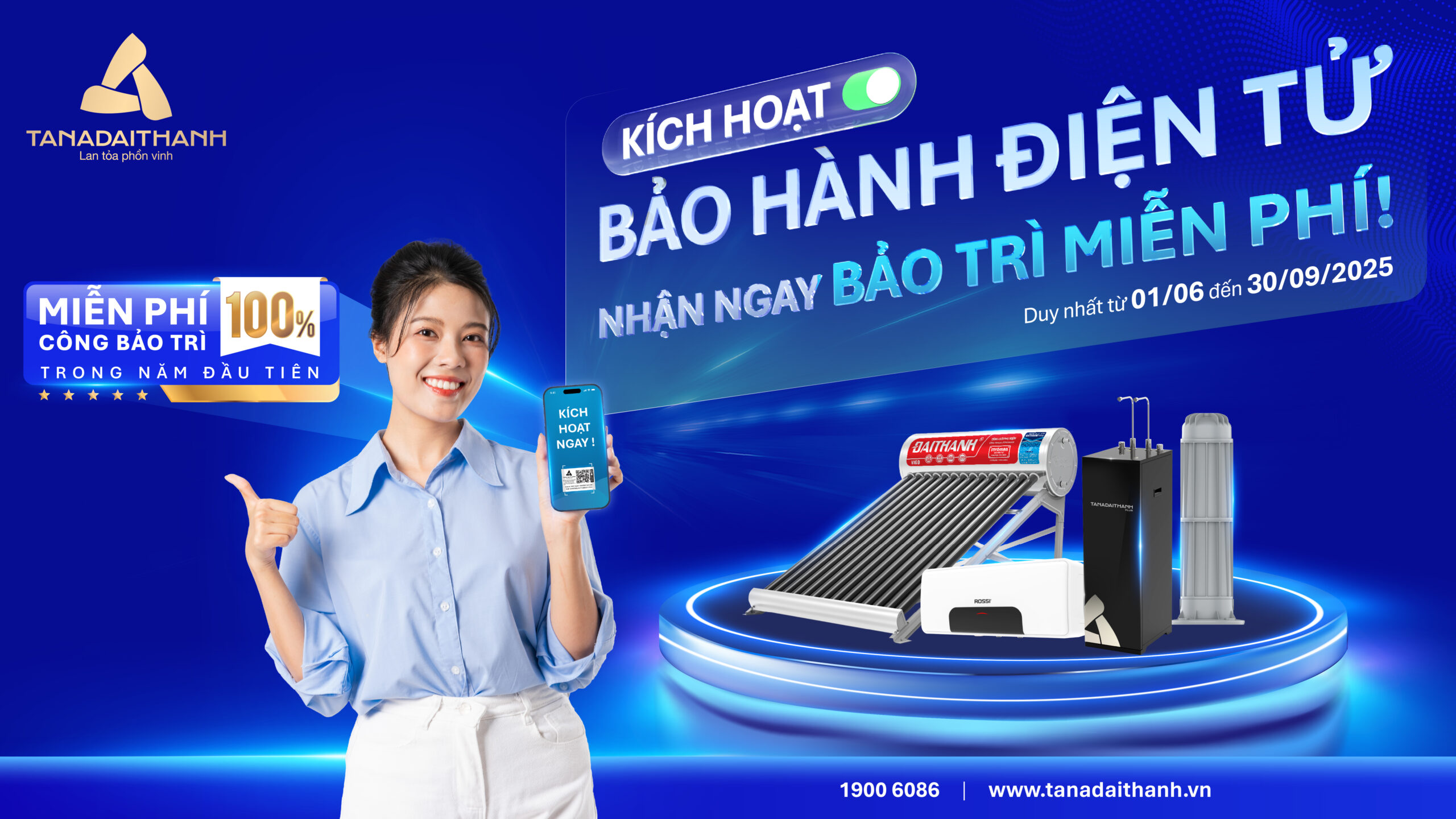 Ưu đãi đặc biệt dành cho khách hàng kích hoạt bảo hành điện tử – Trải nghiệm dịch vụ hậu mãi hiện đại cùng Tân Á Đại Thành