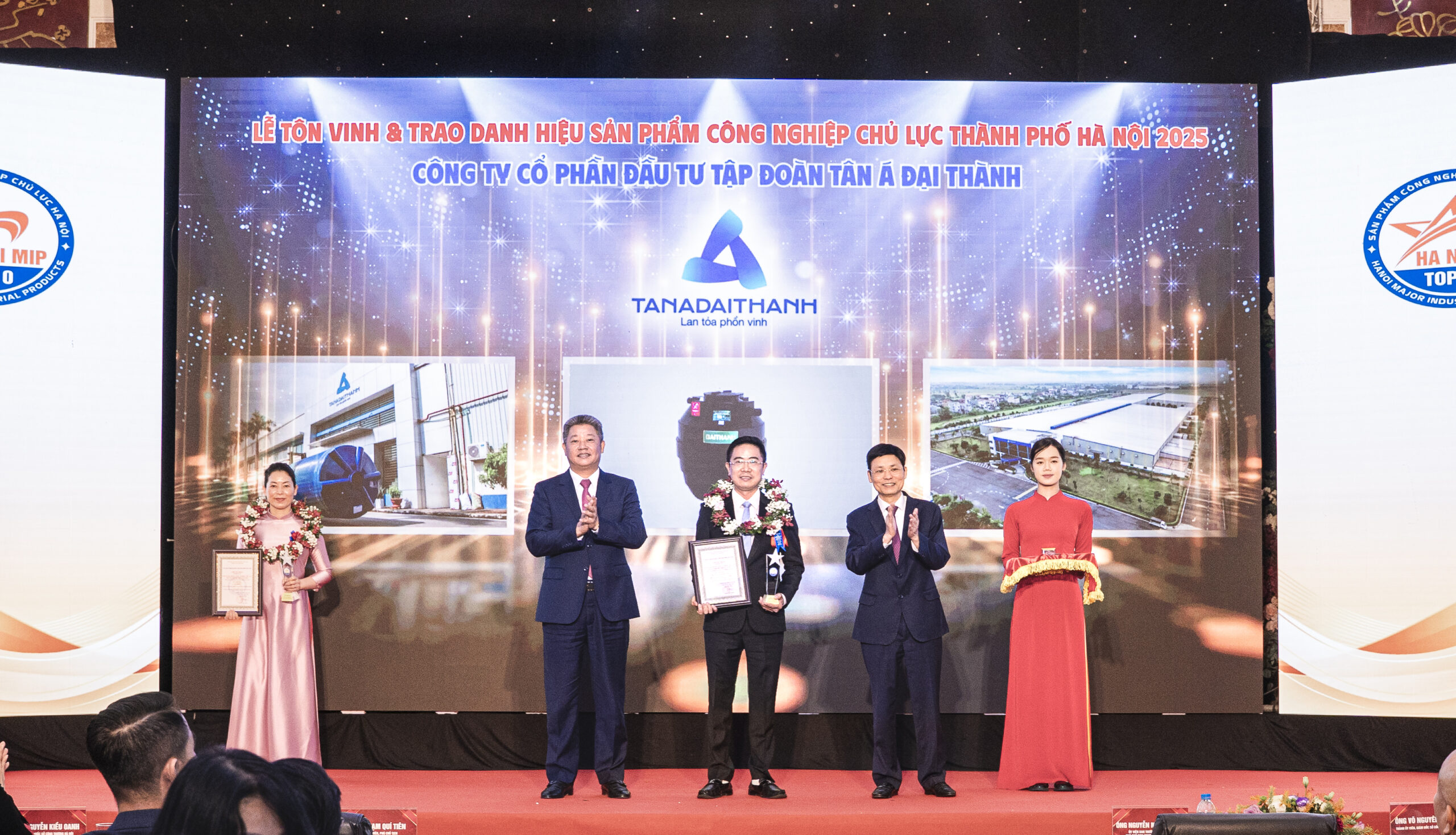 Tân Á Đại Thành vào Top 10 Sản phẩm Công nghiệp Chủ lực Hà Nội 2025