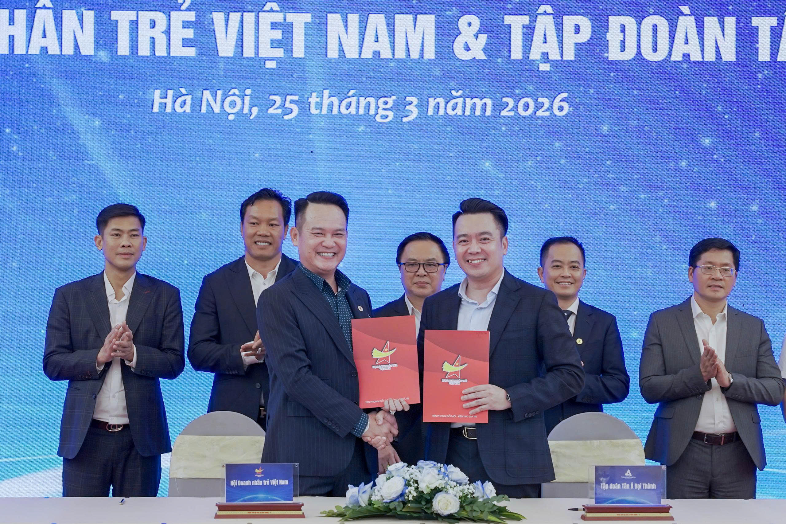 Tập đoàn Tân Á Đại Thành ký kết hợp tác với Hội Doanh nghiệp Trẻ Việt Nam, mở rộng kết nối chiến lược