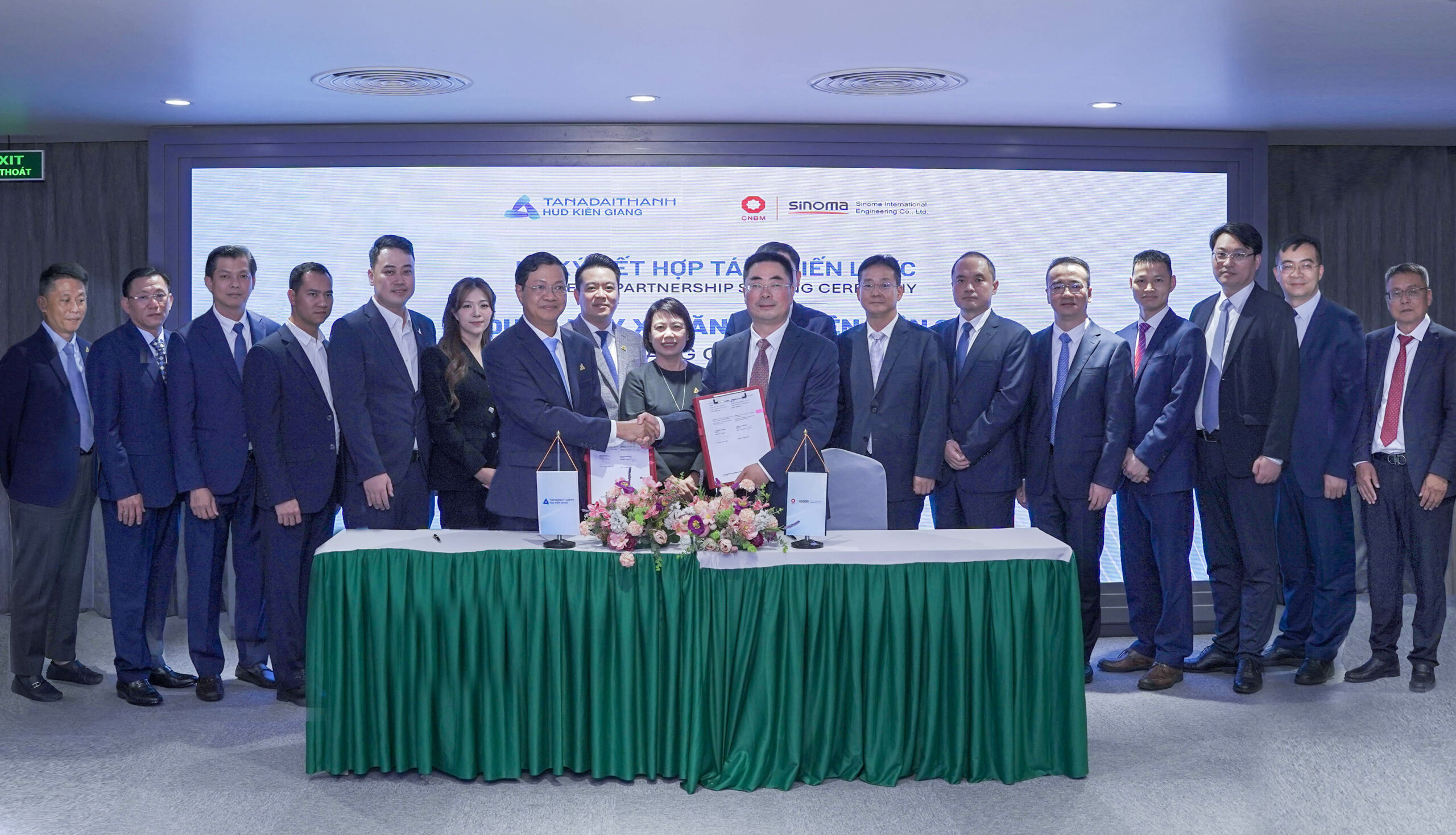 Tân Á Đại Thành hợp tác cùng Sinoma International Engineering xây dựng nhà máy xi măng thế hệ mới tại Kiên Giang