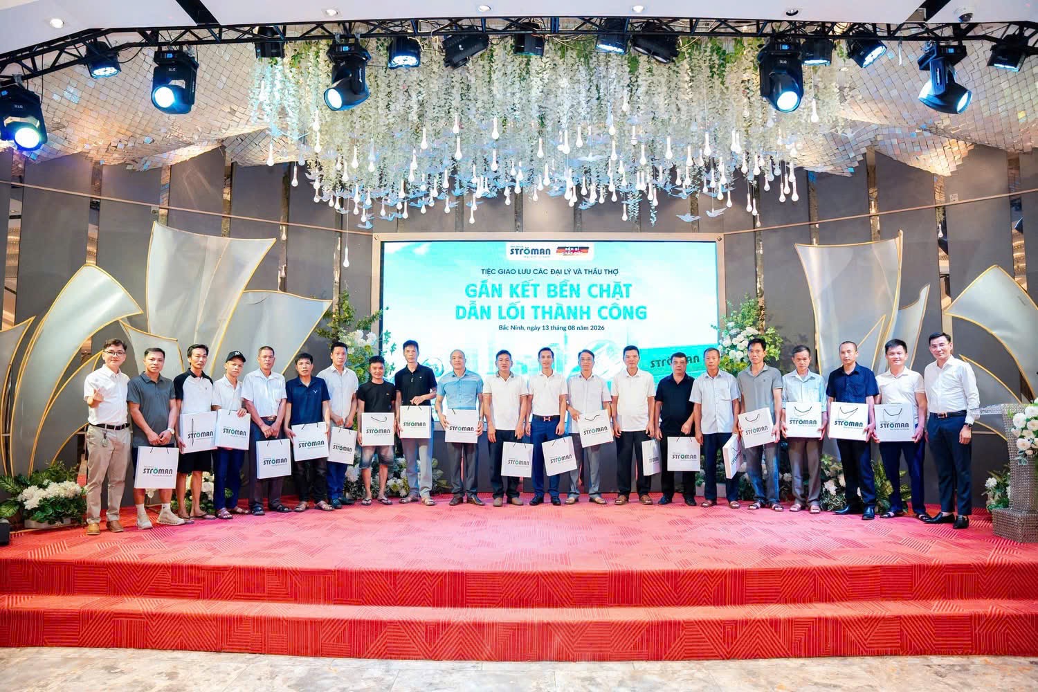 Ströman gắn kết đại lý, nhà thầu tại Bắc Ninh: Gắn kết bền chặt – Dẫn lối thành công