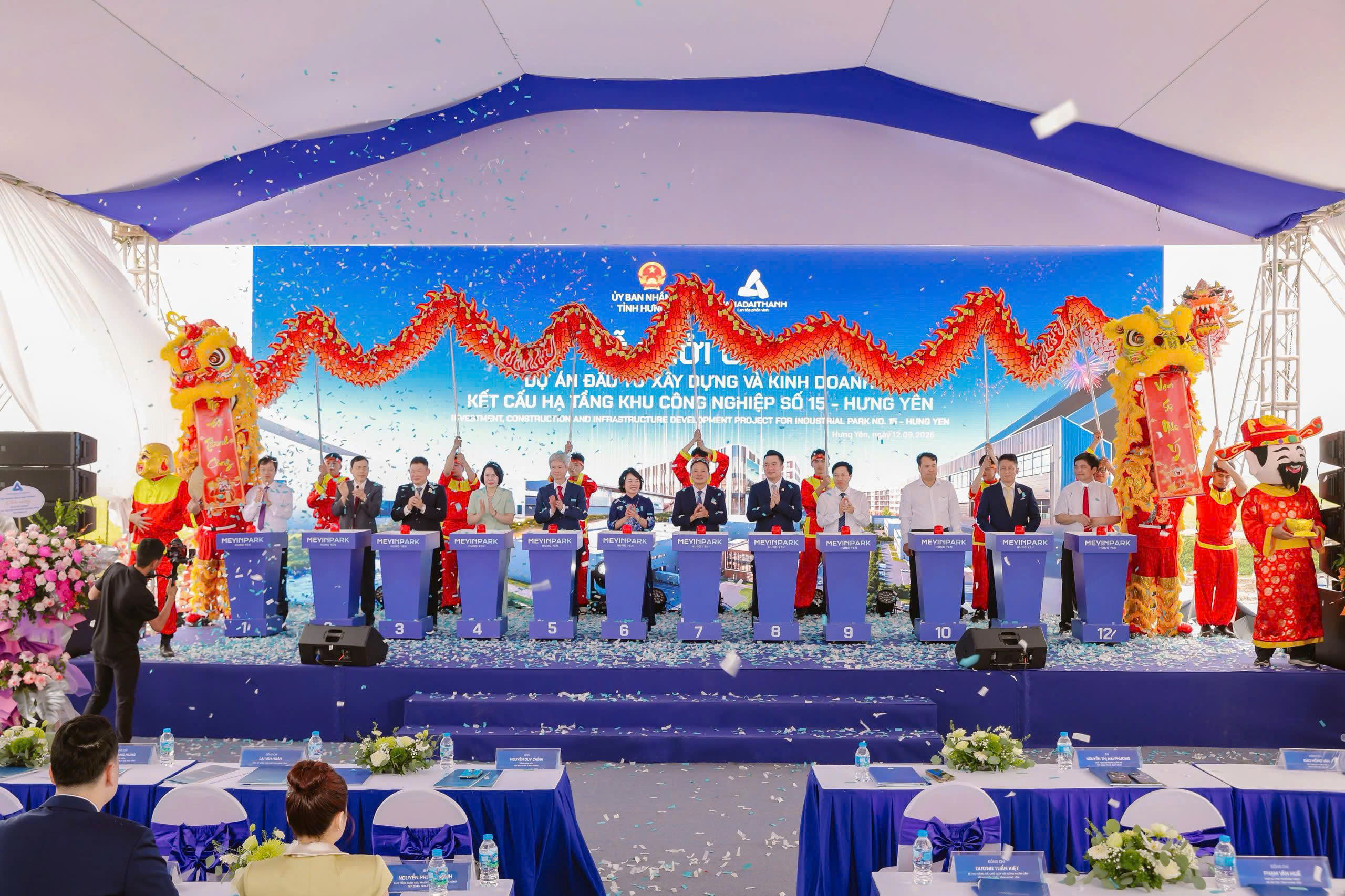 Tân Á Đại Thành – Meygroup: Khởi công Khu Công nghiệp Meyinpark Hưng Yên quy mô gần 200 ha