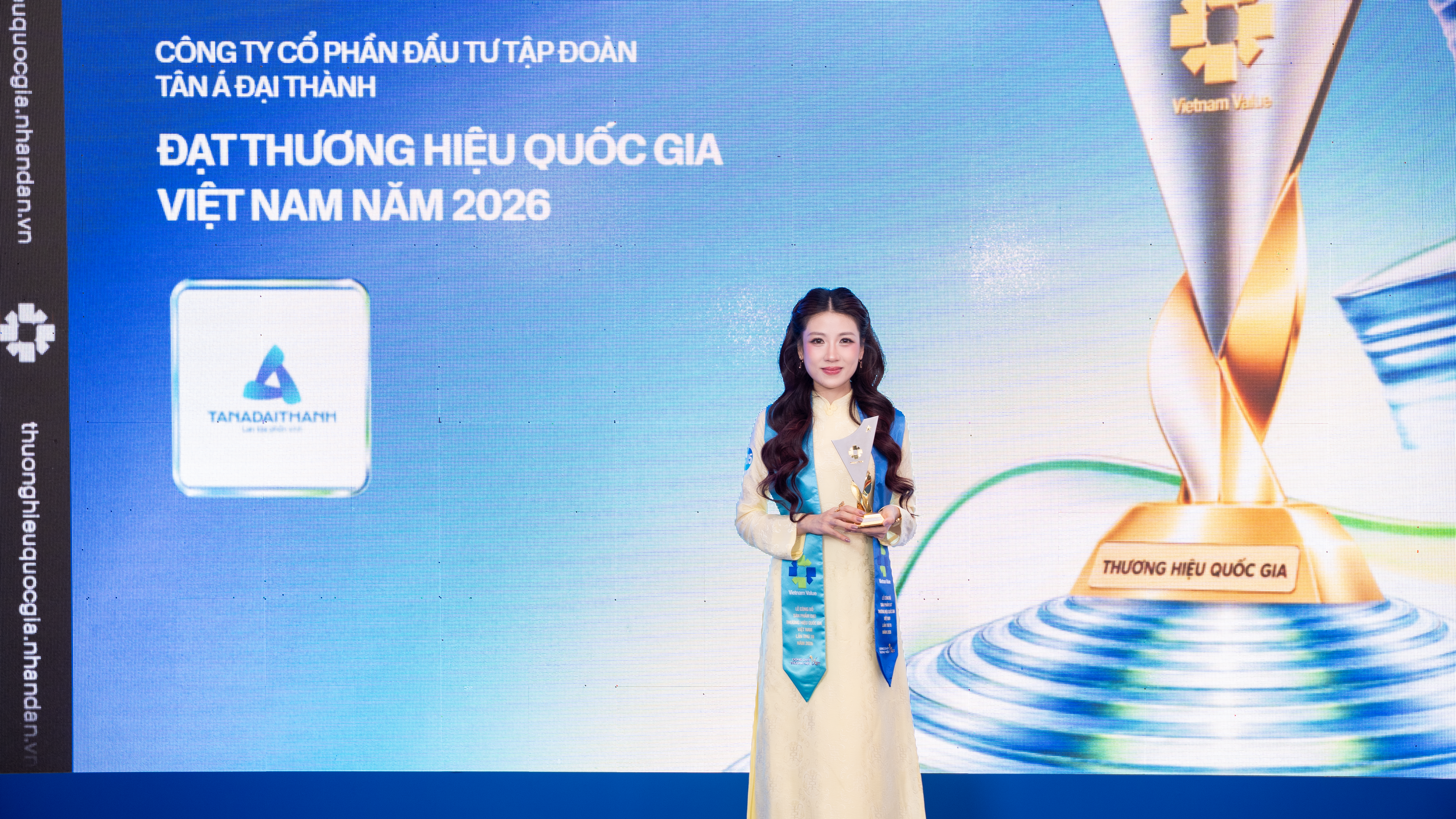 Tân Á Đại Thành lần thứ 7 liên tiếp được vinh danh Thương hiệu Quốc gia Việt Nam